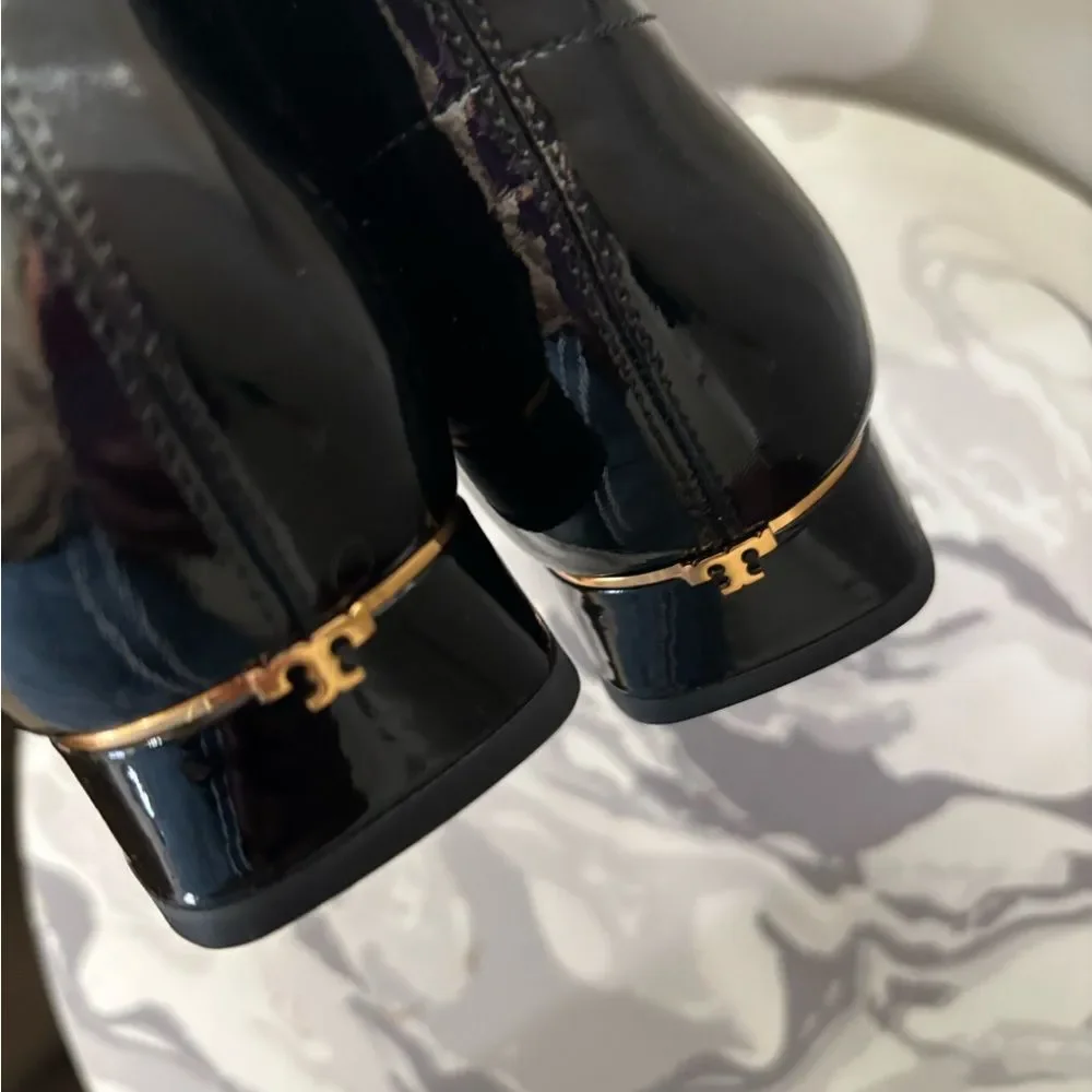 Tory Burch 20 mm Gigi Stretch Booties Ankle Boots Size 7.5 M